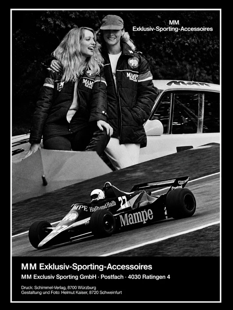 Werbeprospekt mit Mampe-Promotionsmodels, um 1980 — Bild 2