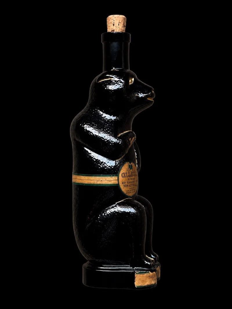 Bärenflasche „Allasch“ alkoholfrei, um 1925 — Bild 2