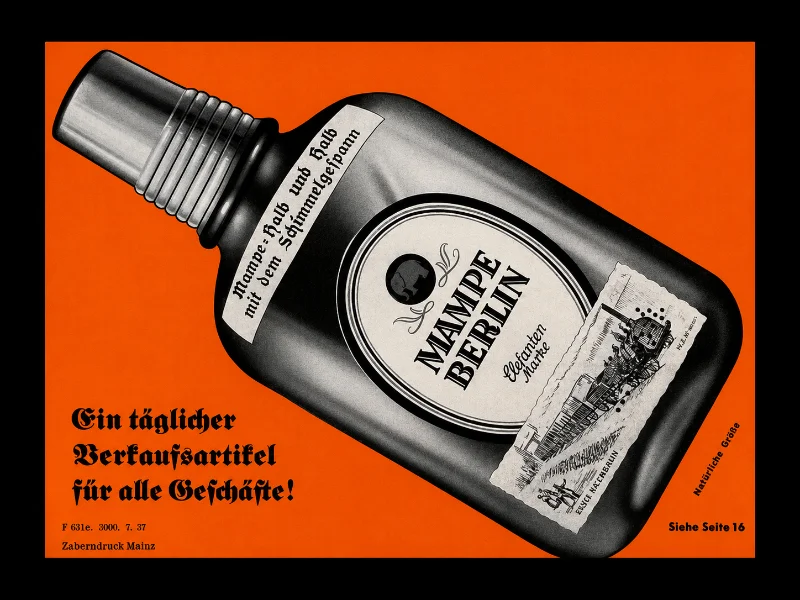 Preiskatalog 1937: Mampe-Liköre an Bord von Zeppelin-Luftschiffen — Bild 2